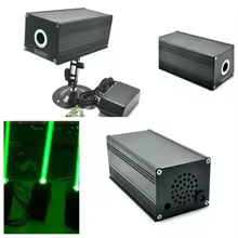 Green Fat Beam Laser